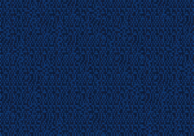 Abstract binary code on blue digital screen