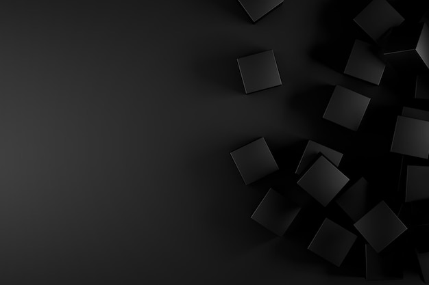 Abstract black background