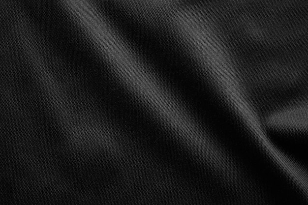 Abstract black fabric cloth texture