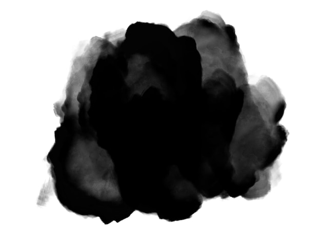 abstract black ink splash background