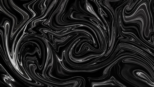 Abstract black liquid viscous background