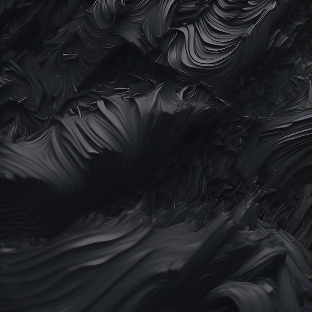 Abstract black matter background neural network generated art