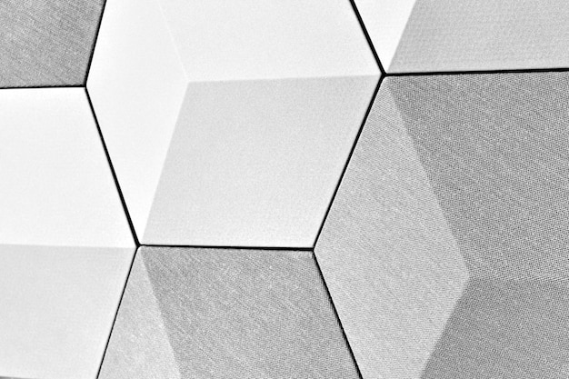 Abstract black and white geometric texture background