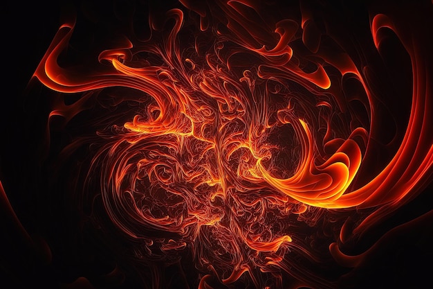 Abstract blaze fire flame texture for banner background