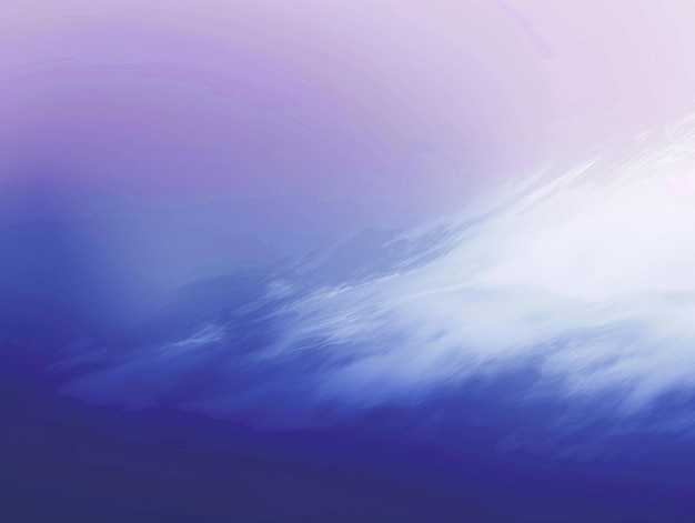 Abstract blend of blue and purple hues forming a dynamic flow