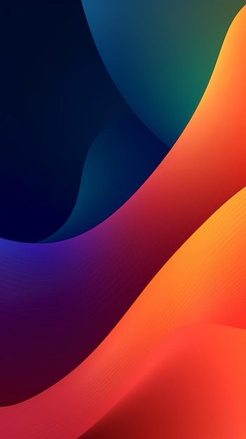 Abstract blend colorful gradient background for cover design Abstract design element Multicolor wallpaper Blue background