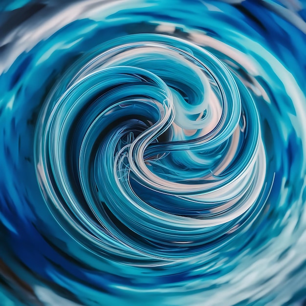 Abstract blue background beautiful lines and blur