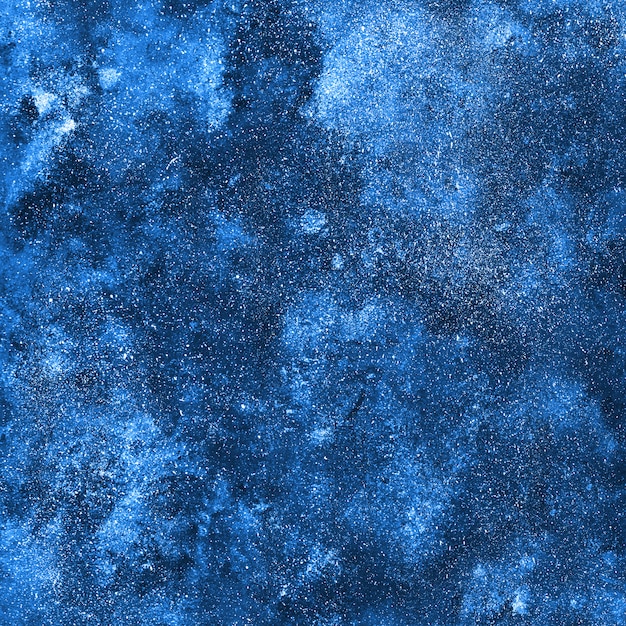 Abstract blue background, hand-painted texture