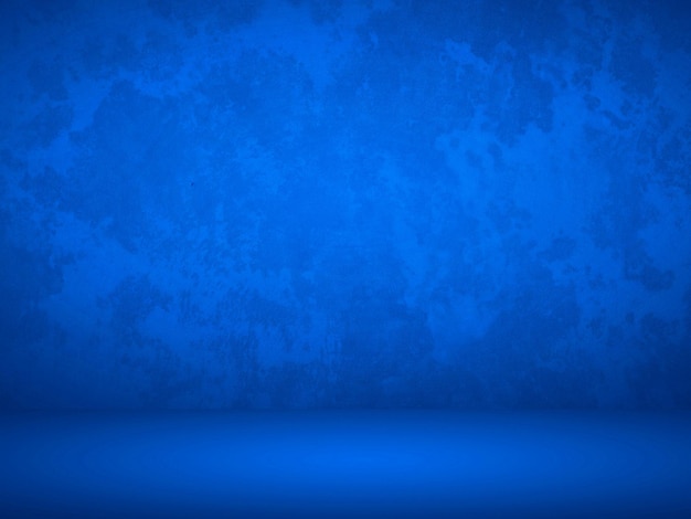 Abstract Blue background for web design templates and product studio with smooth gradient color