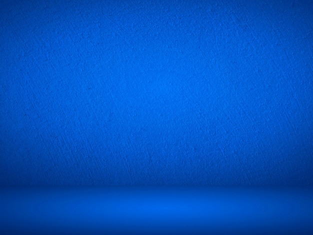 Abstract Blue background for web design templates and product studio with smooth gradient color