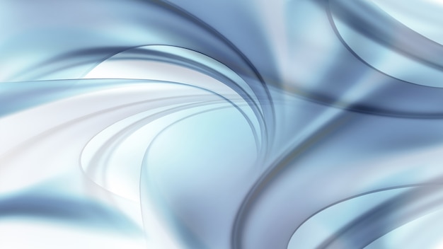 Abstract blue background with smooth lines