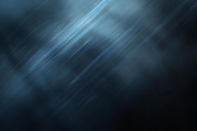 Photo abstract blue background with some smooth lines in it and some motion blur