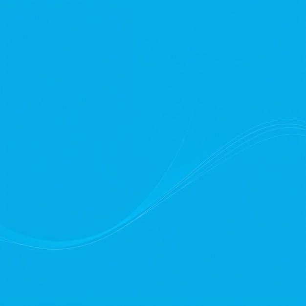 Abstract blue background with white wave