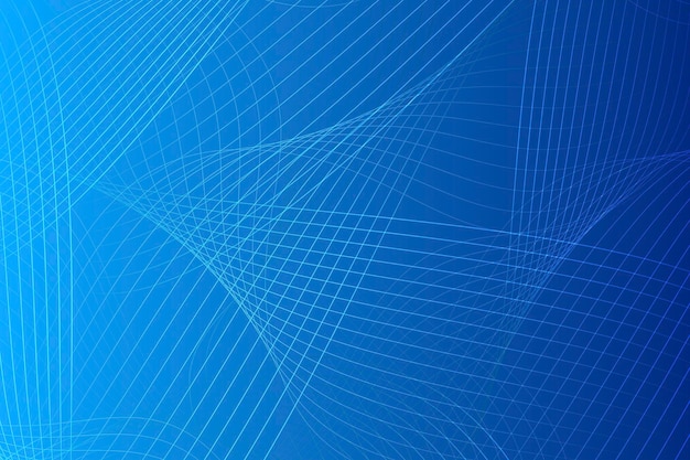 Abstract blue color background with lines