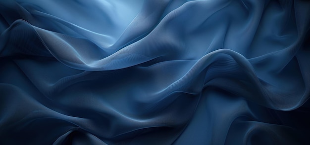 Abstract Blue Fabric Texture