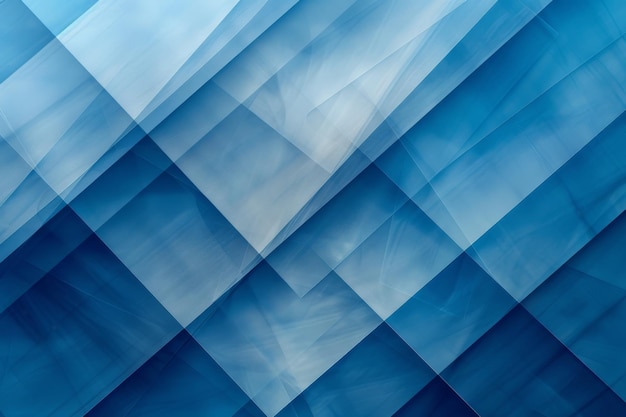 Photo abstract blue geometric pattern background