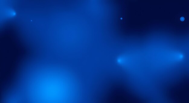 Abstract blue gradient background with glowing highlights