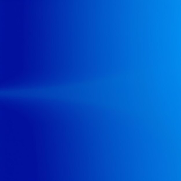 Photo abstract blue gradient background with slight horizontal line