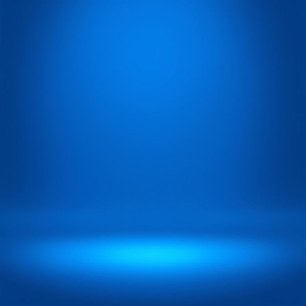 Photo abstract blue gradient background with soft lighting