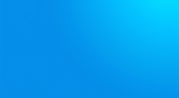 Abstract blue gradient background with a soft smooth transition from dark blue to light blue