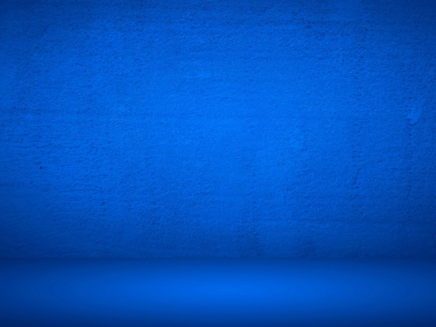 Abstract blue gradient Plain studio background