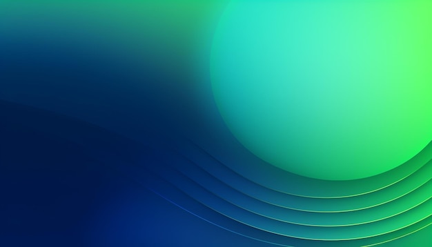 abstract blue and green gradient back ground with