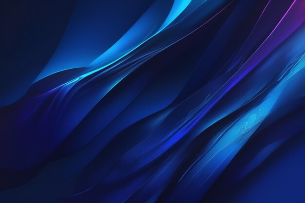 Abstract blue and purple background with curved lines