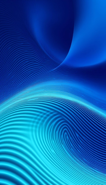 Abstract blue and turquoise background with curved lines