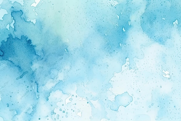 Abstract blue watercolor background Texture paper