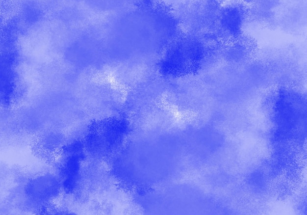 Abstract Blue Watercolor Background