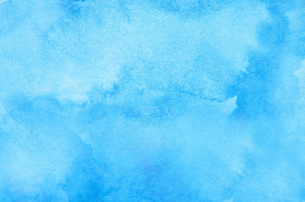 Abstract blue watercolor background