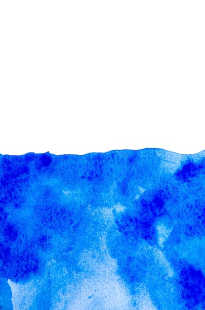 Abstract blue watercolor background