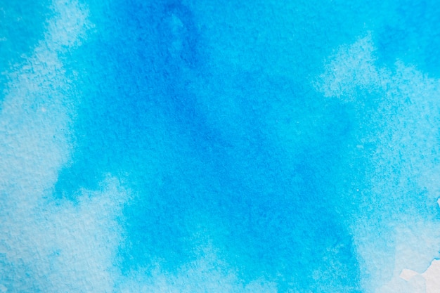 Abstract blue watercolor background.