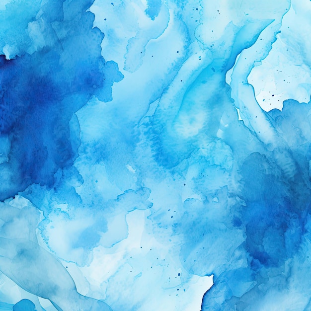 Abstract blue watercolor background