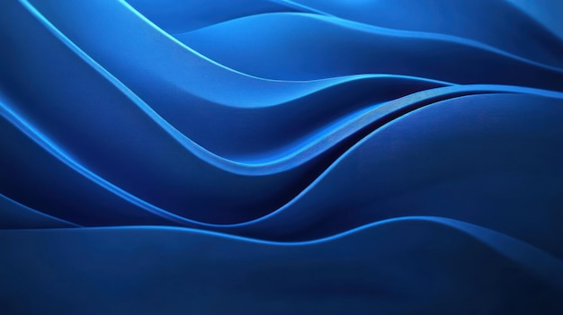 Abstract Blue Waves