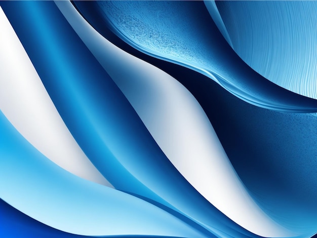 Abstract blue wavy business style background