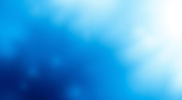 Abstract blue and white gradient background