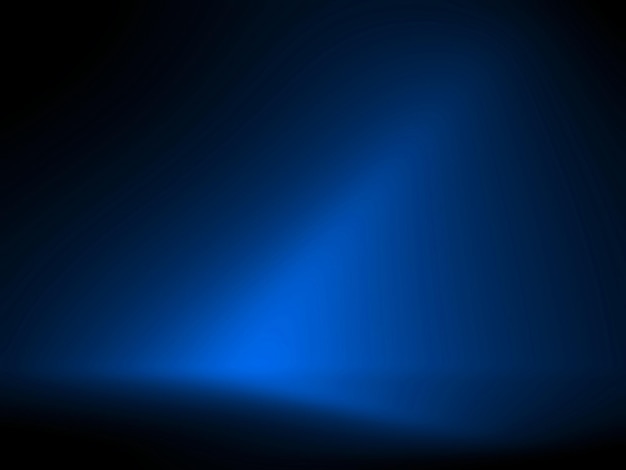 Abstract blue and white gradient Plain studio background