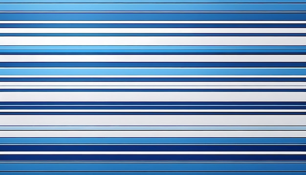 Photo abstract blue and white striped pattern