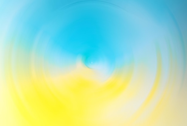 Abstract blue and yellow fragment of colorful background wallpaper Mixing acrylic paints Modern