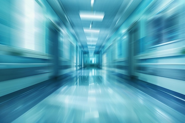 Abstract blur beautiful luxury hospital and clinic interior for background