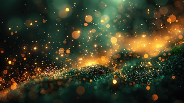 Abstract blur bokeh banner background