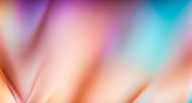 Abstract Blurred Background with Soft Pink Orange and Blue Hues