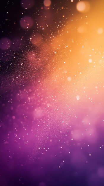 Photo abstract blurred background with yellow and purple gradients