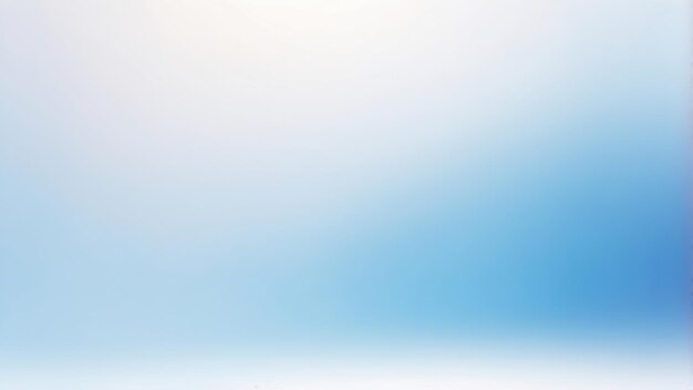 Photo abstract blurred blue background ai generated