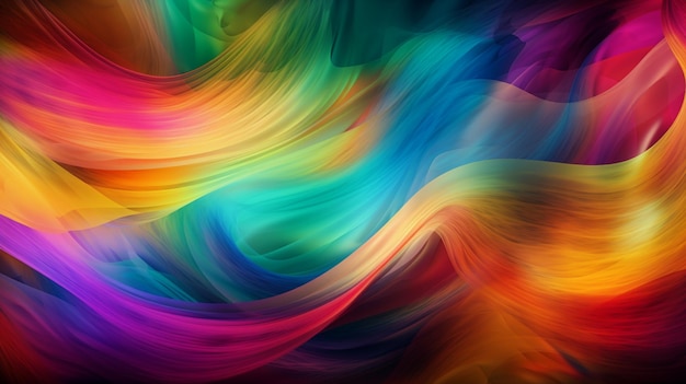 Abstract Blurred Colorful Background