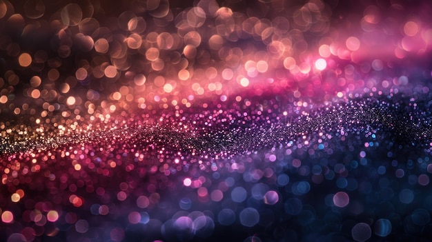 Abstract Blurred Glitter Background