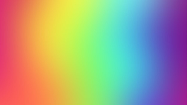 Photo abstract blurred gradient background in bright colors gradient blurred colorful background