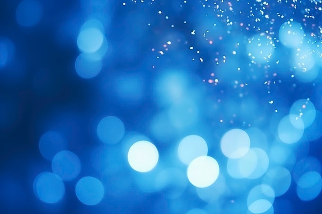 Abstract blurry blue color for background Blur festival lights outdoor celebration and blue bokeh focus ar 32 v 52 Job ID 358b91b3d7054168938b211f71148ae3