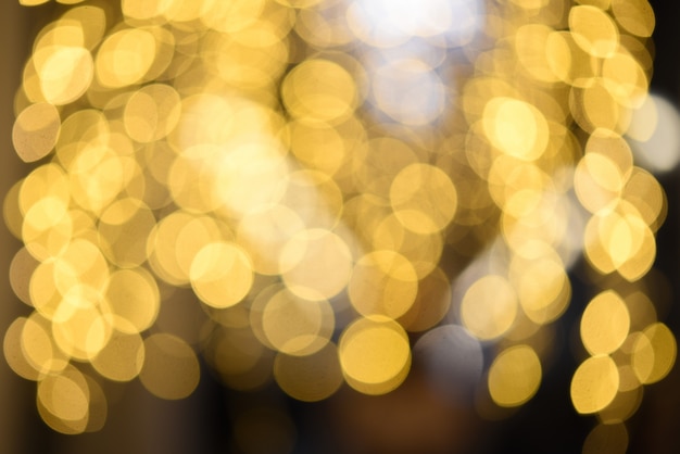 Abstract blurry bokeh background of Christmaslight